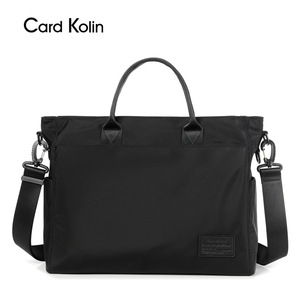 <span class=keywords><strong>Kolin</strong></span> Sac à bandoulière en tissu Oxford pour homme Mallette courte Fermeture à glissière Doublure en polyester Sac à main pour homme - Product Image 5