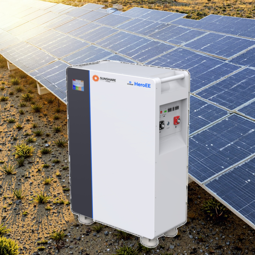 China Manufacturer LiFePO4 Solar Battery Energy System Hithium 16KWH Solar Station All in One Portable Power · image 4