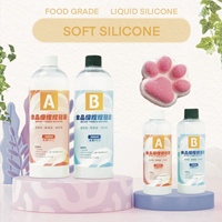 Le gel spongieux en Silicone liquide souple d'art de haute qualité soulage le produit de Stress Silicone liquide pour le jouet de décompression de Squishies de bricolage