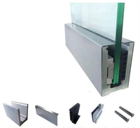 Rambarde pour escaliers, tube à fente en acier inoxydable, 10 pièces
