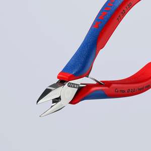 KNIPEX 77 32 130 Découpeur diagonal électronique avec poignées multi-composants 130 mm - Product Image 4