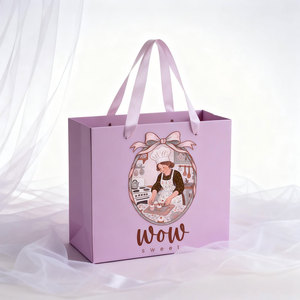 Borsa Shopper Personalizzata di Lusso in Carta Kraft Ecologica Resistente per Gioielleria, Boutique, Confezioni Regalo, Alimenti, Cosmetici - Product Image 1