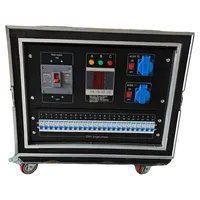 24 voies 16A étanche prise industrielle armoire de distribution grand écran LED éclairage de scène alimentation Audio boîte directe