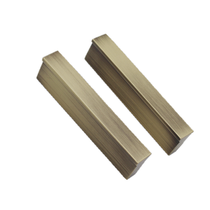 Modern Gold Cabinet Handle Square Furniture Hardware Stainless Steel Kitchen <strong>Door</strong> <strong>Knobs</strong> Cupboard Wardrobe Drawer Handles - Product Image 4