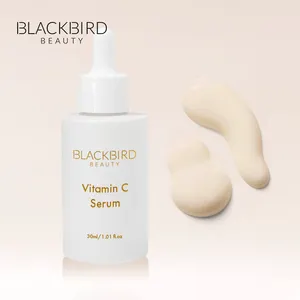 Neueste Ankunft Private Label Vitamin C Gesichts serum Veganes natürliches Anti-Aging-Serum Hautpflege Aufhellen des Gesichts serum