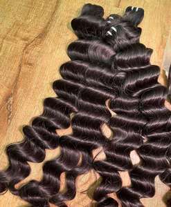 Pixie卷发束自然波浪100% 自然生发供应商 - Product Image 4