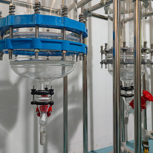 Cột sắc ký thủy tinh có độ chính xác cao để tách phòng thí nghiệm trong các phản ứng tổng hợp peptide - Product Image 6