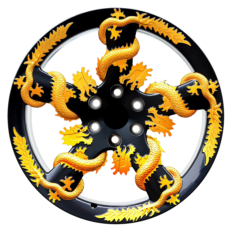 Brillante Negro + Oro