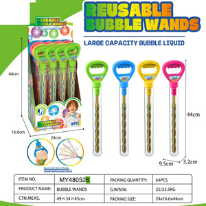 Varita de <span class=keywords><strong>burbujas</strong></span> larga con diseño de personajes infantiles, pulpo de cinco garras, 32 orificios, para fiestas de verano al aire libre para niños - Product Image 5