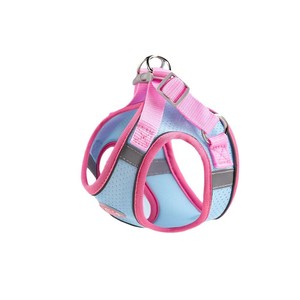 Arnés de malla transpirable para mascotas, para perros pequeños y gatos, con correa ajustable para paseos al aire libre - Product Image 5