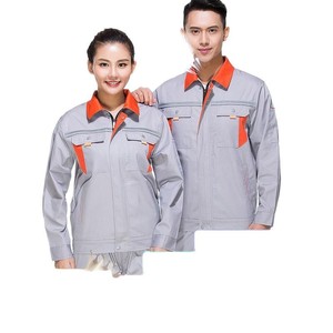 Sichuan Shan Jia Yin Workwear Long Sleeve Unisex Factory <b>Workshop</b> Protective Clothing Polyester Cotton Blend Durable Custom Made - Product Image 1