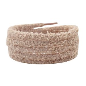 Muestra Gratis de Cordones Planos y Esponjosos de 7mm, Cordones de Moda para Zapatillas Deportivas - Product Image 3