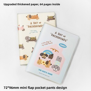 Cuaderno A7 Mini con Cubierta <span class=keywords><strong>de</strong></span> PVC, Diseño <span class=keywords><strong>de</strong></span> Dibujos Animados, Portátil, con Páginas Rayadas, <span class=keywords><strong>de</strong></span> Alta Calidad, para Estudiantes, Venta al Por Mayor, Fengqi Z-095, Encuadernación Cosida - Product Image 4