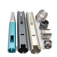 Pièces personnalisées en aluminium et acier inoxydable, tournage et fraisage CNC, tolérance 0,01-0,05, boîtier d'instrument de beauté, coque de stylo de mésothérapie