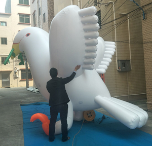Modèle de <span class=keywords><strong>pigeon</strong></span> gonflable géant personnalisé Beile, ballon en PVC gonflé à l'hélium pour l'extérieur - Product Image 4