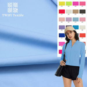 Fabricante Anti Uv Nylon Poliamida Spandex Tejido de punto 4 Way Stretch Matte UPF Tela de protección solar Ropa de protección solar - Product Image 1