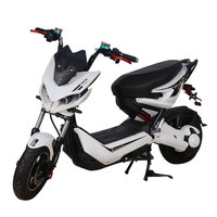 Bicicleta Eléctrica Urbana para Adultos con Batería, 72v 1200w, Neumáticos Anchos, Sepeda Eléctrica, Motocicleta Eléctrica