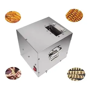 Mesin bisnis kecil otomatis pembuat pangsit, mesin pembuat tepung Seitan protein Gluten