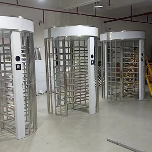 감옥용 자동 보안 회전 전체 높이 개찰구 게이트 스테인리스 스틸 <span class=keywords><strong>IP54</strong></span> 보호 테일게이팅 방지 생체 인식 - Product Image 6