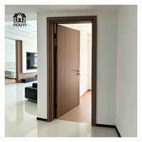 Puertas WPC de Madera y Plástico Compuesto Insonorizadas para Interiores de Hoteles y Villas, Precio al por Mayor Directo de Fábrica