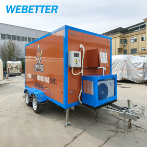 WEBETTER Remolque Refrigerado Portátil para Catering y Concesiones al Aire Libre, Cámara Frigorífica Móvil para Alimentos - Product Image 3