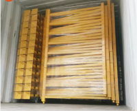 Étagères de rangement en acier détachables Yuge 60" * 60" * 60" avec revêtement électrostatique en poudre, étagère industrielle pour pneus à 3 niveaux, robuste