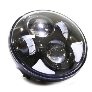 MorSun para <span class=keywords><strong>Harley</strong></span> <span class=keywords><strong>Davidson</strong></span> Sportster <span class=keywords><strong>XL</strong></span> <span class=keywords><strong>883</strong></span> 2004-2017 negro cromado 5 3/4 "LED faro apto para <span class=keywords><strong>Harley</strong></span> - Product Image 2