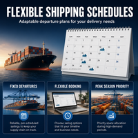 Los 10 Mejores Agentes de Envío Puerta a Puerta, Transporte Marítimo LCL y FCL, Dropshipping Express a EE. UU., Reino Unido y Canadá