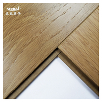 Azulejos de madera resistentes al agua, revestimiento de madera spc, bloqueo de clic