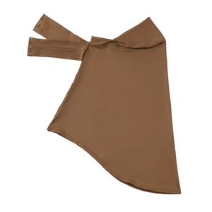 Spot Hot Sell Spring Summer <b>Wrap</b> <b>Head</b> Scarf with Chin Buttons Female Malay Indonesia Women Solid Color Bottoming Cap MSL148 - Product Image 6