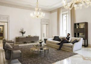 Mobili per la casa soggiorno porta <span class=keywords><strong>tv</strong></span> in marmo con cassetto in pelle con ricamo moderno mobile <span class=keywords><strong>tv</strong></span> - Product Image 3