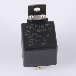 Relé automático LIMING LR4190-DC12V-1C 12V 40A de plástico para reemplazo en automóviles - Product Image 1
