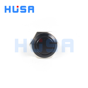 Đen Oxit kim loại tạm thời đẩy nút Thiết bị chuyển mạch công nghiệp không có dẫn husa 16mm đẩy nút chuyển đổi tùy chỉnh đẩy nút chuyển đổi - Product Image 2