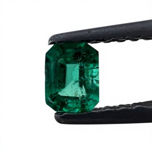 Lote de Esmeraldas Naturales de Zambia, Corte Esmeralda, Tamaños Variados, Gemas Verdes Sueltas, BALAJI GEMS para Joyería - Product Image 1