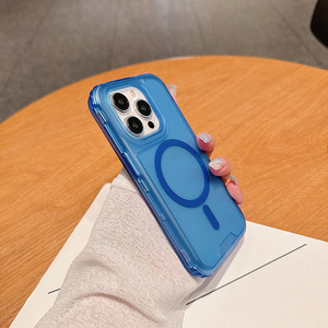 Funda Magnética Mate Esmerilada Antigolpes para Móvil, Compatible con <span class=keywords><strong>iPhone</strong></span> 17 16 15 <span class=keywords><strong>14</strong></span> 13 <span class=keywords><strong>Pro</strong></span> Max, con Carga Inalámbrica - Product Image 5