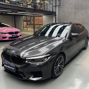 Wrapmaster 1.52*18M สติกเกอร์ติดรถไวนิลห่อรถสีดำแกรไฟต์โลหะหนักมันวาว - Product Image 1