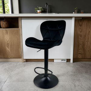 Taburetes de <span class=keywords><strong>Bar</strong></span> de cuero de imitación PU líder Shell Taburetes de <span class=keywords><strong>Bar</strong></span> traseros terciopelo ajustable PU cuero giratorio envío gratis <span class=keywords><strong>SILLA</strong></span> DE <span class=keywords><strong>Bar</strong></span> - Product Image 2