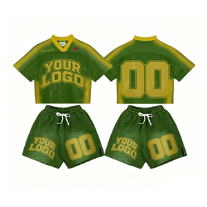 Ensembles de vêtements de sport pour hommes sur mesure, ensembles de maillots de football, uniformes de football pour hommes, ensembles de maillots à manches courtes - Product Image 1