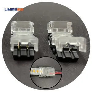 Hippo IP20 IP65 5mm 8mm 10mm 2pin 3pin 4pin 5pin 6pin yapış lehimsiz led şerit aydınlatma konnektörleri