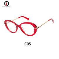 Monture en acétate faite à la main de haute qualité, vente en gros de montures de lunettes en acétate avec logo personnalisé