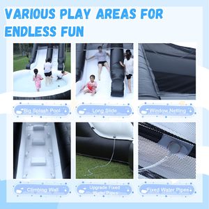 Best Seller 24FT Inflatable Water <b>Slide</b> Commercial Grade Heavy Duty PVC For Kids Adults Outdoor Backyard Water Park - Product Image 4