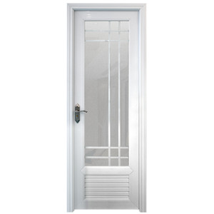 Puerta abatible UPVC personalizada más vendida, pantalla de fibra de vidrio para puerta Interior Exterior de PVC moderna, resistente al agua para <span class=keywords><strong>apartamentos</strong></span> fabricados en China - Product Image 6