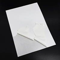 Papier autocollant A4 vierge imprimable jet d'encre, autocollants de sécurité destructibles en vinyle effet coquille d'œuf, feuilles de papier pour graffitis
