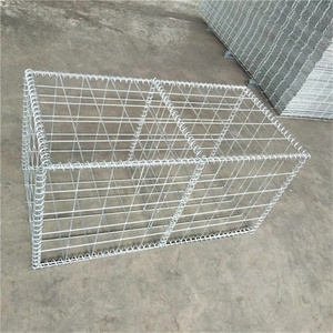 Panier en <span class=keywords><strong>pierre</strong></span> soudé galvanisé lourd de gabion de mur de limite de 2x1x1 pour le <span class=keywords><strong>grillage</strong></span> en acier de jardin - Product Image 4