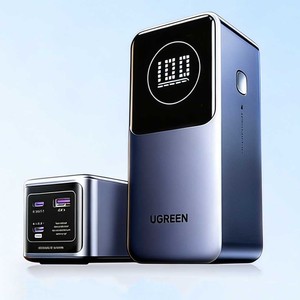 UGREEN พาวเวอร์แบงค์ 20000mAh พร้อมสายชาร์จในตัว รองรับการชาร์จเร็ว 100W PD สำหรับแล็ปท็อป สมาร์ทโฟน และแท็บเล็ต - Product Image 2