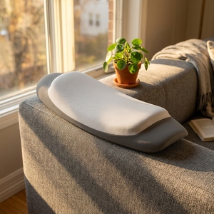 Almohada de Soporte Lumbar para Mujeres Embarazadas con Relleno de Espuma Viscoelástica, Diseño Protector para Discos Lumbares y Columna Vertebral, Soporte Lumbar Delgado - Product Image 6