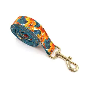 Velvet Rose Gold Heavy Duty Corduroy Hebilla de metal Collar de perro mascota ajustable y Correa y correas Conjunto de terciopelo para todos los tamaños - Product Image 3