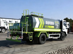 รถบรรทุกน้ำ Dongfeng 4X2 ขนาด 9000 ลิตร สำหรับการขนส่งน้ำเพื่อสาธารณประโยชน์และบริการด้านสิ่งแวดล้อม - Product Image 5