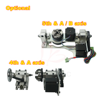 Machine de gravure CNC à refroidissement par eau LYFS 3040 3/4/5 axes 2,2 kW avec port USB, routeur CNC pour bois 4030, machine de gravure, de perçage et de fraisage