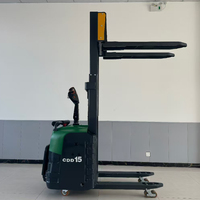 Pabrik Cina 1,5 ton 2ton Forklift Stacker jalan Selflift Stacker Model baru alat angkut elektrik Mini untuk dijual